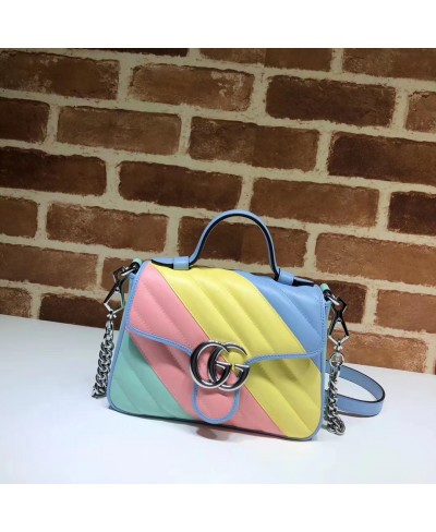 GUCCI GG Marmont mini top handle bag