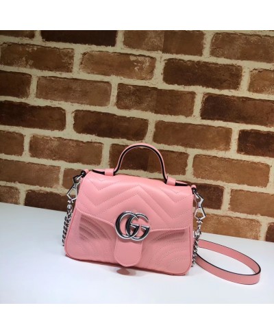 GUCCI GG Marmont mini top handle bag