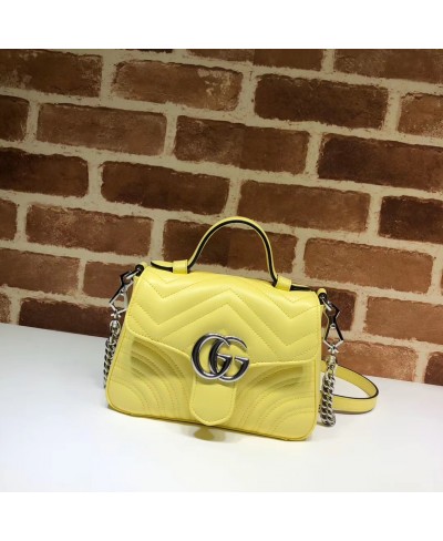 GUCCI GG Marmont mini top handle bag