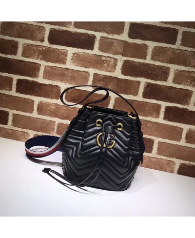 GUCCI GG MARMONT BUCKET BAG