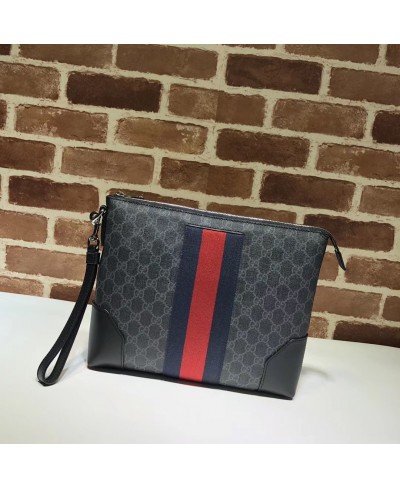 Borsa da uomo in tessuto GG Supreme GUCCI