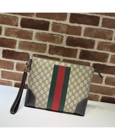 Borsa da uomo in tessuto GG Supreme GUCCI