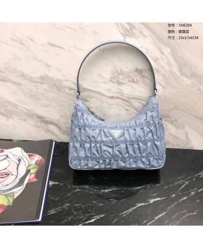 PRADA Nylon and Saffiano leather mini bag