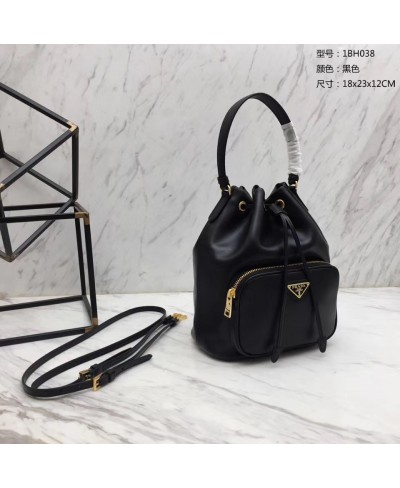 PRADA Prada Duet leather shoulder bag