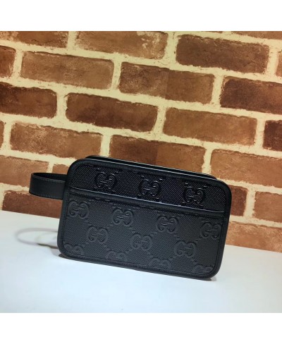 GUCCI GG embossed cosmetic case