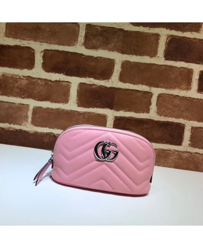 Porta cosmetici GG Marmont misura media GUCCI