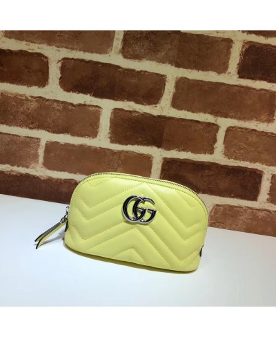 Porta cosmetici GG Marmont misura media GUCCI