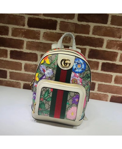 GUCCI Ophidia GG Flora small backpack