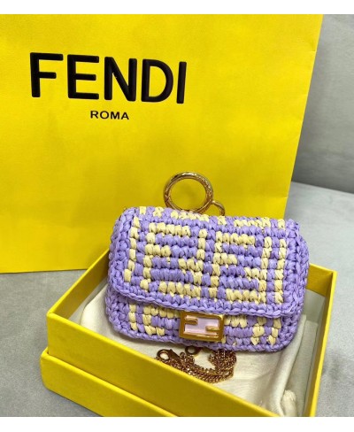 NANO BAGUETTE CHARM FENDI