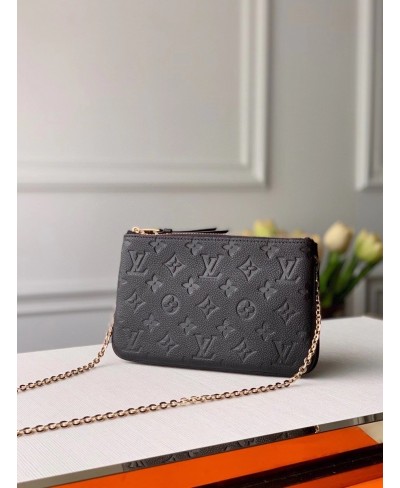 LOUIS VUITTON DOUBLE ZIP POCHETTE