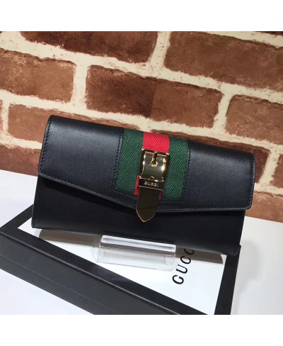 PORTAFOGLIO SYLVIE IN PELLE GUCCI