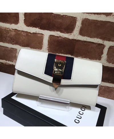 PORTAFOGLIO SYLVIE IN PELLE GUCCI