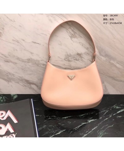 Borsa a spalla Prada Cleo in pelle spazzolata PRADA