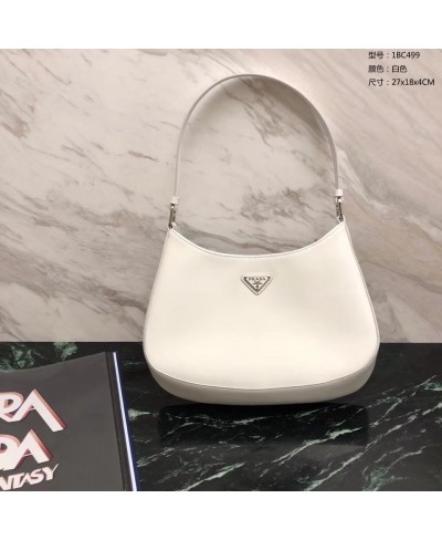 PRADA Prada Cleo brushed leather shoulder bag