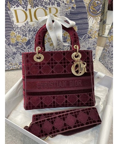 CHRISTIAN DIOR MEDIUM LADY D-LITE BAG