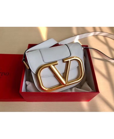 VALENTINO SMALL SUPERVEE CALFSKIN CROSSBODY BAG