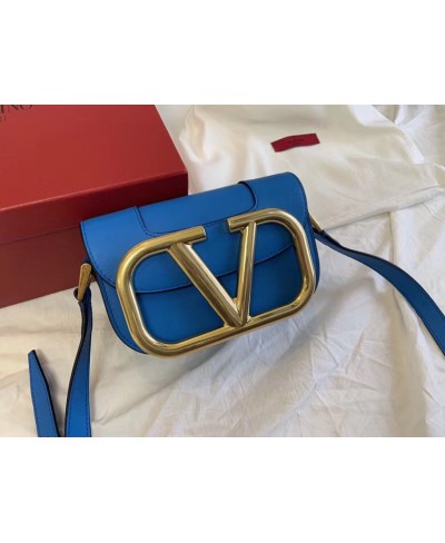 VALENTINO SMALL SUPERVEE CALFSKIN CROSSBODY BAG