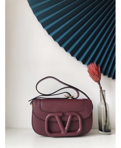 VALENTINO SUPERVEE CALFSKIN CROSSBODY BAG