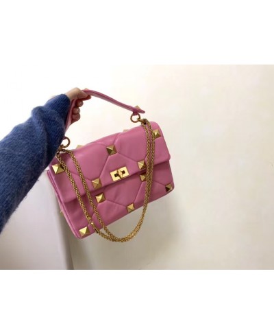 VALENTINO ROMAN STUD NAPPA CHAIN BAG