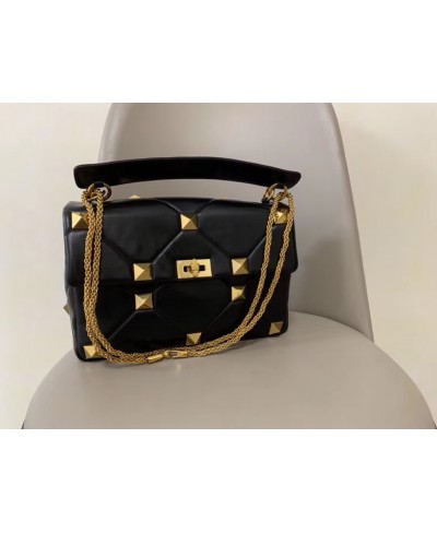 VALENTINO ROMAN STUD NAPPA CHAIN BAG