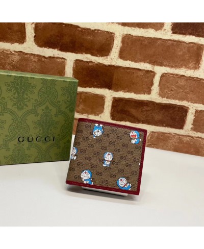 GUCCI Doraemon x Gucci bi-fold wallet