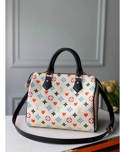 SPEEDY BANDOULIÈRE 25 GAME ON LOUIS VUITTON