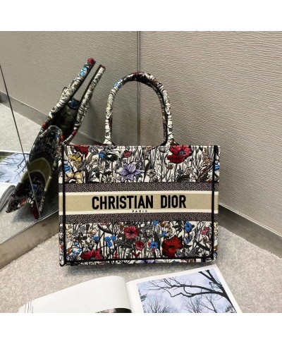 CHRISTIAN DIOR SMALL DIOR BOOK TOTE