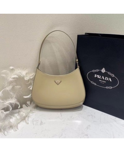 PRADA Prada Cleo brushed leather shoulder bag