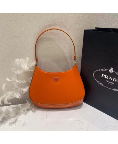 Borsa a spalla Prada Cleo in pelle spazzolata PRADA