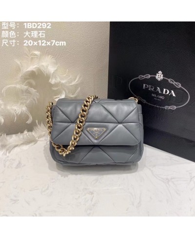 PRADA Prada System nappa leather patchwork bag