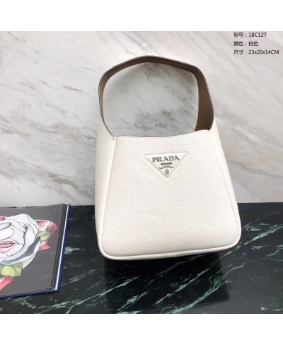 Borsa a mano in pelle PRADA