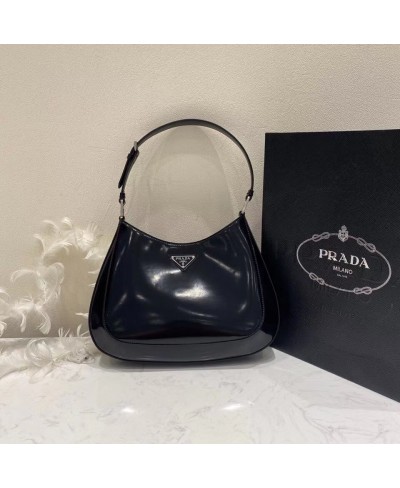 PRADA Prada Cleo brushed leather shoulder bag