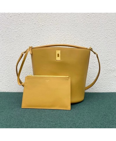 BORSA 16 A SECCHIELLO IN PELLE DI VITELLO LISCIA CELINE