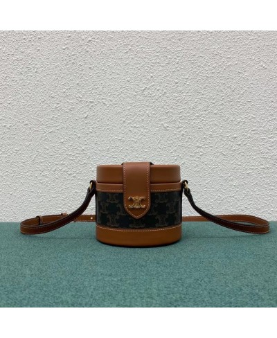 BORSA TAMBOUR PICCOLA IN TELA TRIOMPHE CELINE