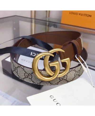 GUCCI GG belt with Double G buckle