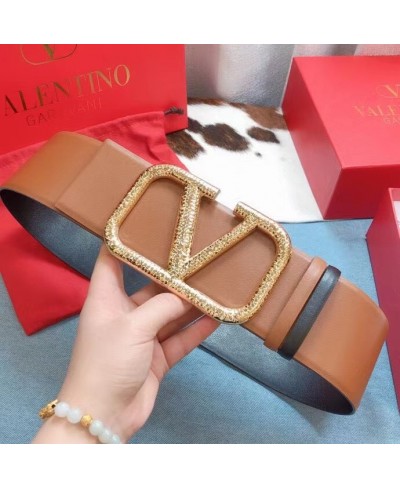 VALENTINO REVERSIBLE VLOGO SIGNATURE BELT IN GRAINY CALFSKIN 70MM