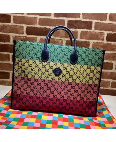 GUCCI GG Multicolour large tote bag