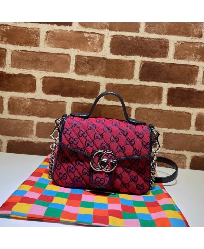 Mini borsa a mano GG Marmont Multicolor GUCCI