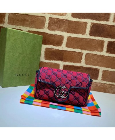 Mini borsa GG Marmont Multicolor GUCCI