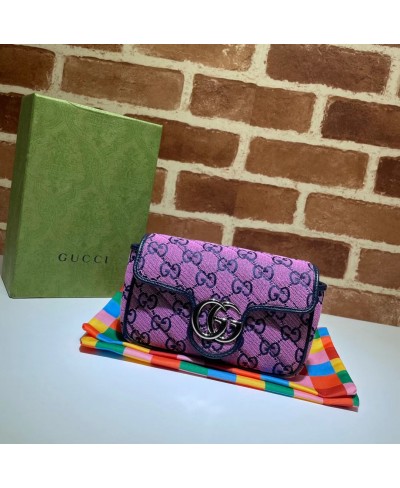 Mini borsa GG Marmont Multicolor GUCCI