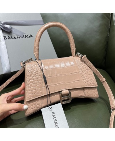 BALENCIAGA WOMEN'S HOURGLASS SMALL TOP HANDLE BAG