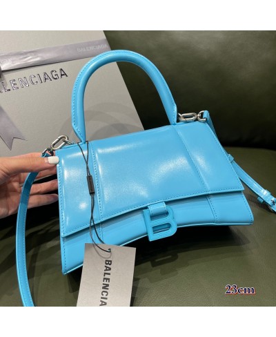 BALENCIAGA WOMEN'S HOURGLASS SMALL TOP HANDLE BAG