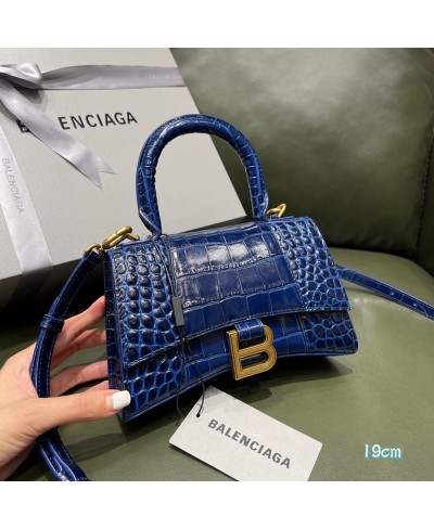 BALENCIAGA WOMEN'S HOURGLASS XS TOP HANDLE BAG