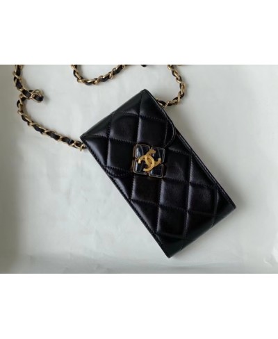 PORTA CELLULARE CON CATENA CHANEL