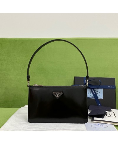 PRADA Brushed leather mini-bag