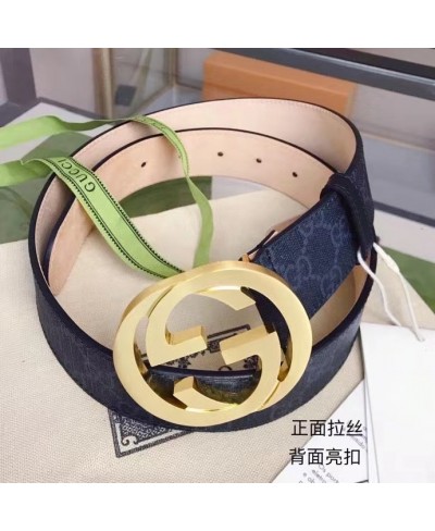 GUCCI GG Supreme belt with G buckle