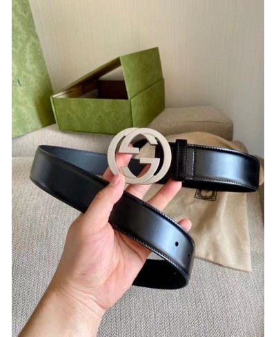 GUCCI GG Supreme belt with G buckle