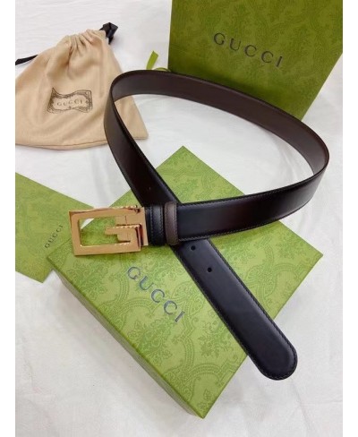 GUCCI Reversible belt with Square G buckle