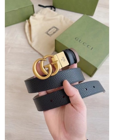 GUCCI GG Marmont reversible thin belt