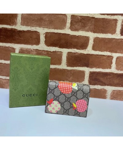 GUCCI Gucci Les Pommes card case wallet